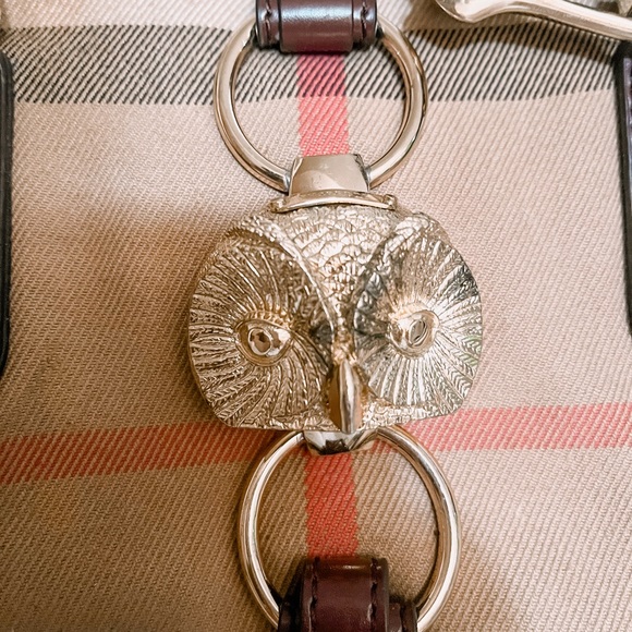 Burberry Brown House Check Orchard Owl Satchel/Handbag/Purse - Picture 5 of 16